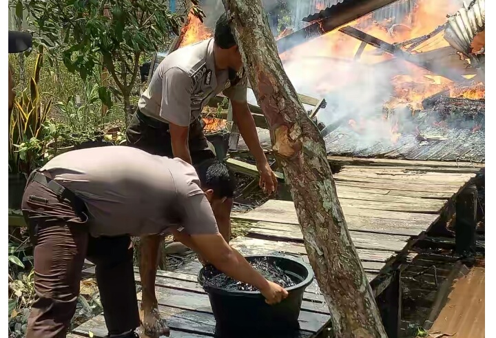 Inhil Membara, Tiga Musibah Kebakaran Terjadi Sekaligus Pada 31 Maret 2018