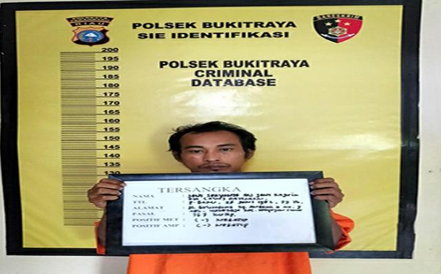 Aksinya Terekam CCTV, Pelaku Pencuri di Marpoyan Damai Tak Berdaya Dijemput Polisi