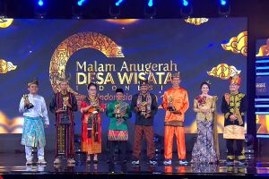 Kampung Dayun Siak Raih Juara 1 Kelembagaan Desa Wisata ADWI 2022