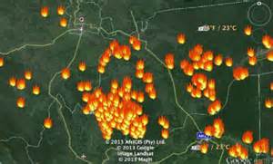Riau Hari Ini Terdeteksi 27 Titik Api
