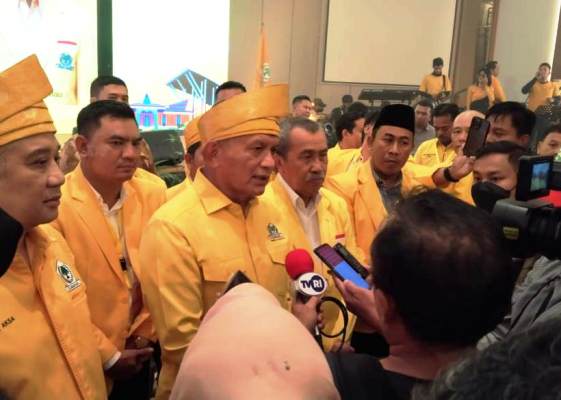 DPP Partai Golkar Beri lampu Hijau Untuk Syamsuar Dua Periode