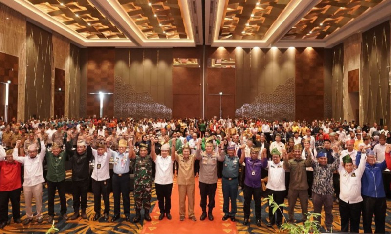 Hadiri Deklarasi Pemilu Damai 2024, Ini Pesan Gubernur Riau