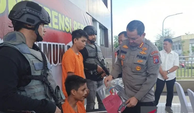 Komplotan Jambret di Wilayah Pekanbaru-Kampar Diringkus Polisi