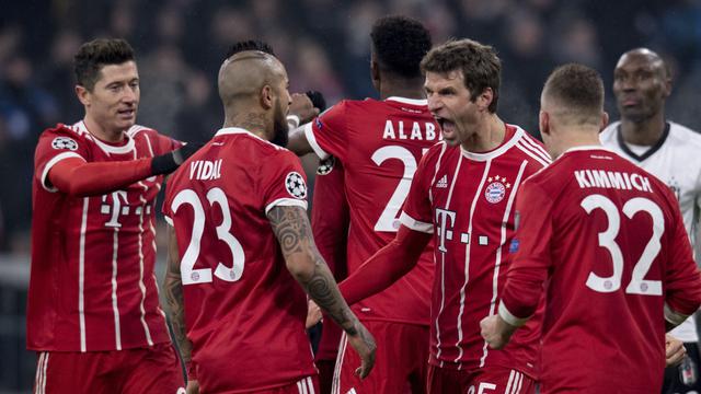 Bayern Munchen Menang 5-0 atas Besiktas