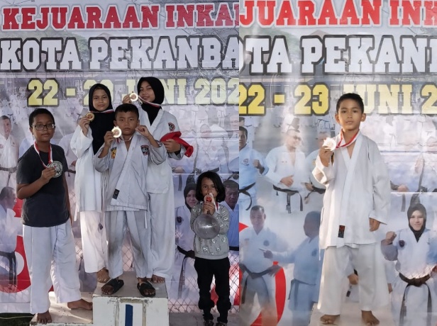 Meski Relatif Baru Berdiri, Karateka Junior New Star Club Raih Prestasi di Kejurkot Inkanas