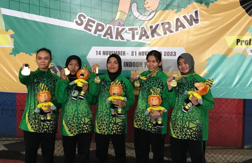 4 dari 8 Medali Riau disumbang Mahasiswa Unilak, KONI Riau Apresiasi Kampus Unilak
