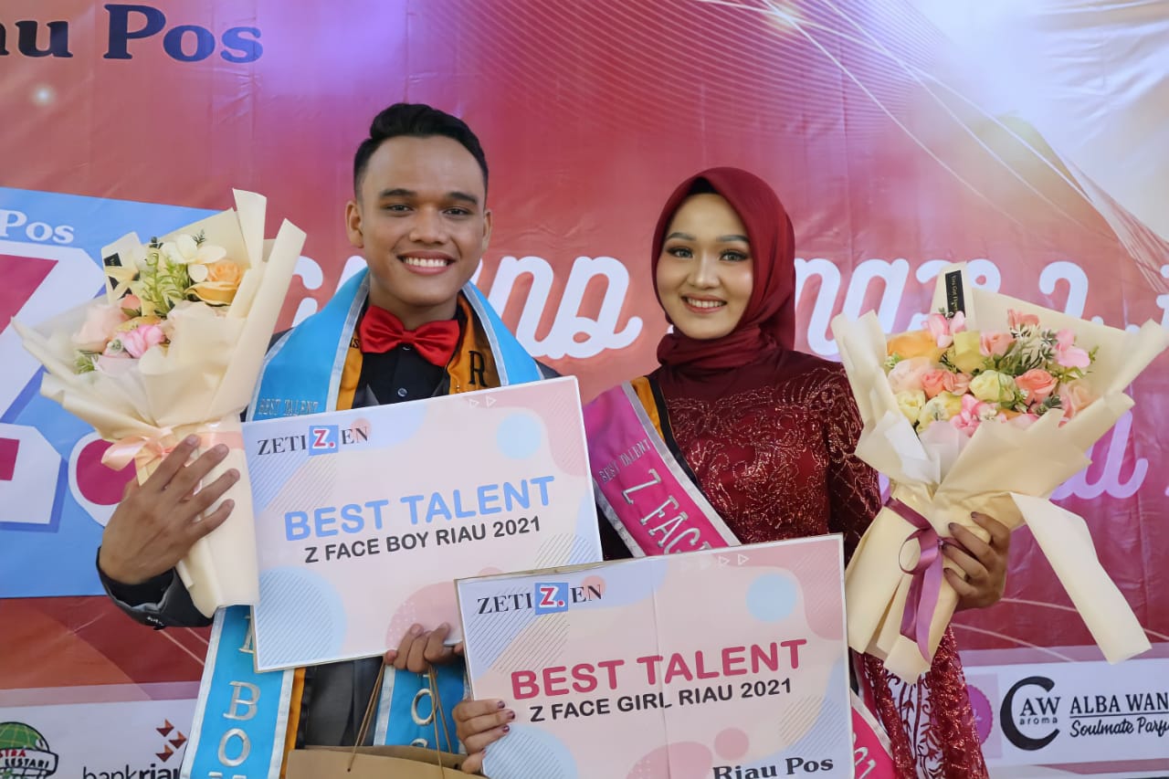 Raja Mia Septya Jadi Wakil Kuansing Jadi Duta Zetizen (Z) Face Girl Riau 2021