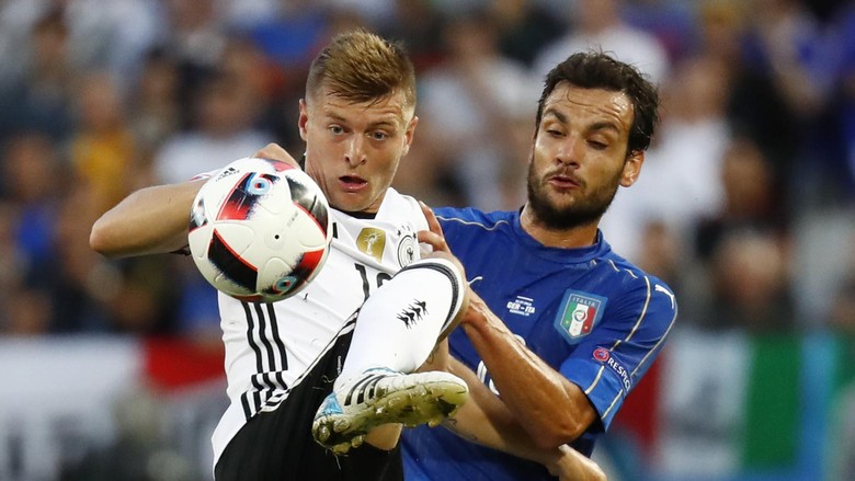 Adu Penalti, Timnas Jerman Pulangkan Italia