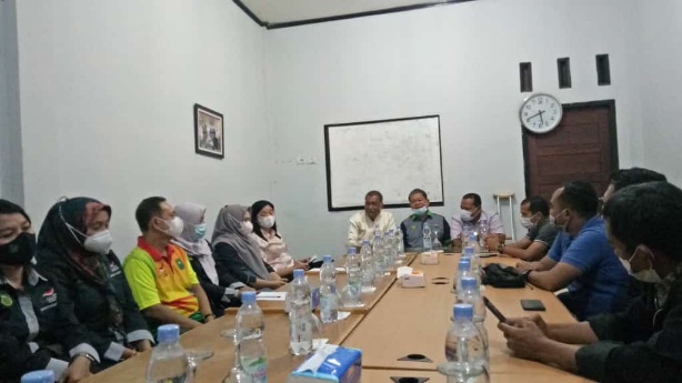 Jalin Komunikasi, NPC Mandailing Natal Sambangi Sekretariat NPC Riau