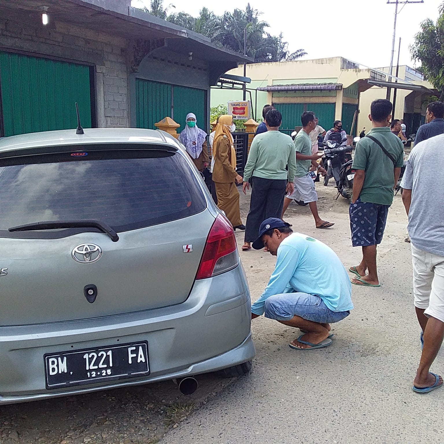 2 Kendaraan Terlibat Kecelakaan Lalu Lintas di Pasar Benai, Korban Alami Luka Ringan