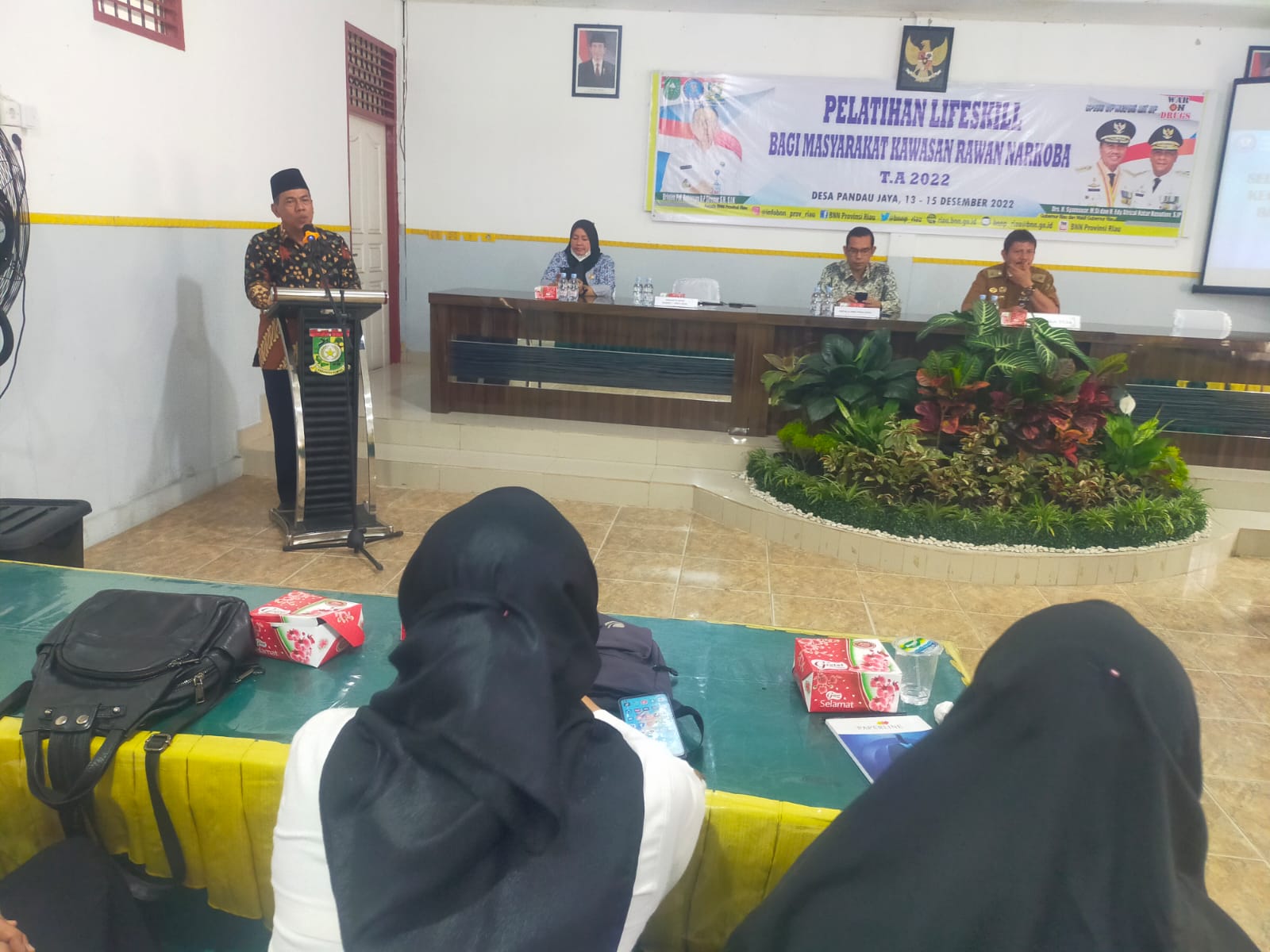 Eddy Yatim Ingin Pelatihan BNN Berdampak Terhadap Pemuda Riau