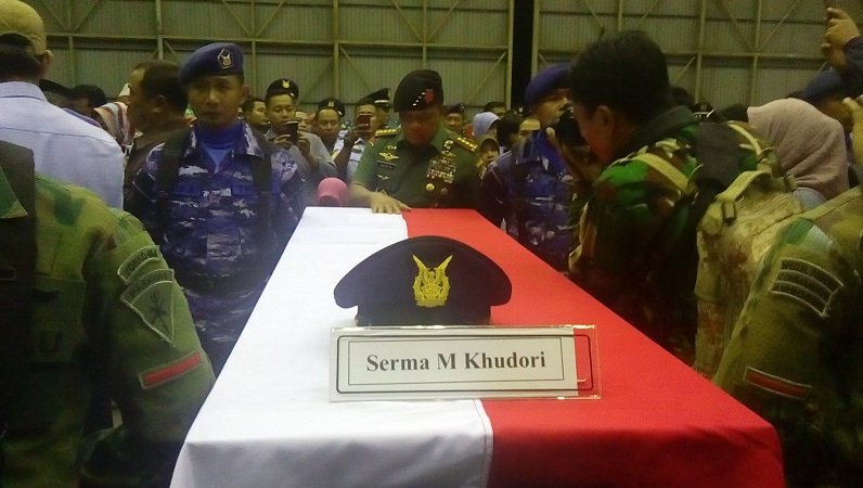 Panglima TNI Lepas 13 Jenazah Korban Hercules Jatuh