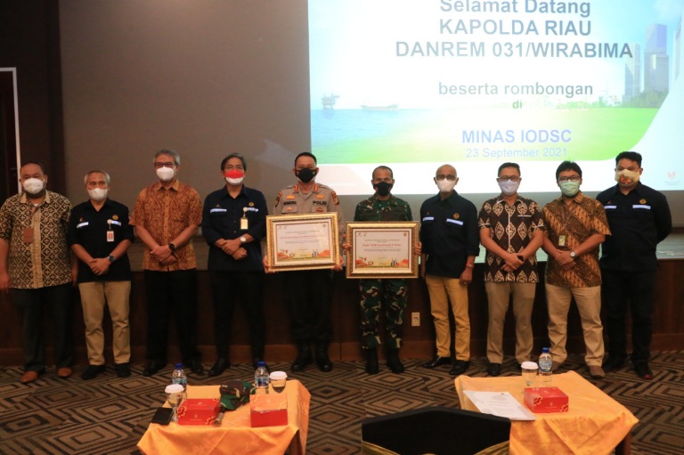 Berhasil Tekan Pencurian Minyak, SKK Migas-PHR Apresiasi Polda Riau dan Korem 031/ Wirabima