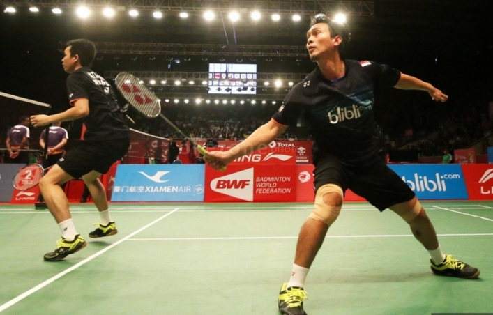 Tiga Ganda Putra Indonesia Lolos ke Babak Kedua Indonesia Open 2016