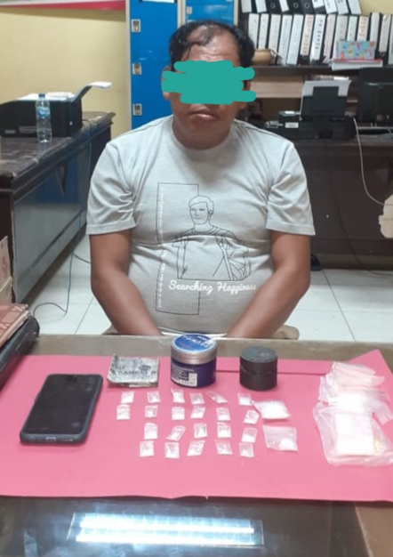 Reserse Narkoba Tangkap Karyawan Swasta Pengedar Sabu di Kuansing
