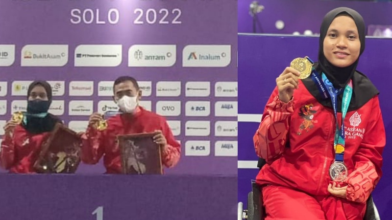 Hari Ini, Atlet NPCI Asal Riau Kembali Tambah Raihan Medali di ASEAN Para Games Solo