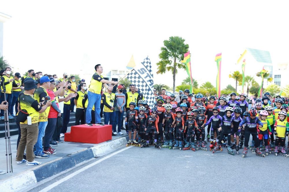Kejuaraan Sepatu Roda Kapolda Cup Dibuka