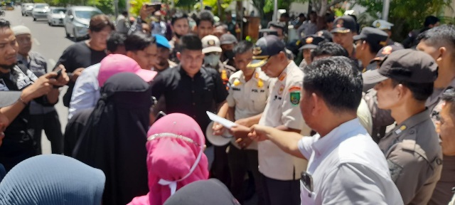 Demo Bemnus Riau, Minta Bupati Rohil Afrizal Sintong Menindaklanjuti Si Koncang