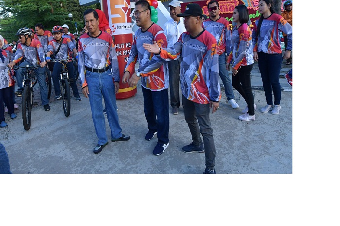 Fun Bike 2018 Bank Riau Kepri, Dilepas Oleh Ketua Komisi C DPRD Riau