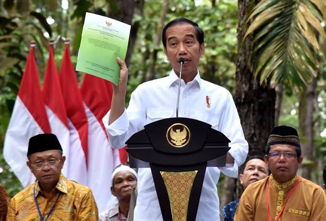 Serahkan SK Hutan Sosial, Jokowi Minta Warga Cepat Manfaatkan Lahan