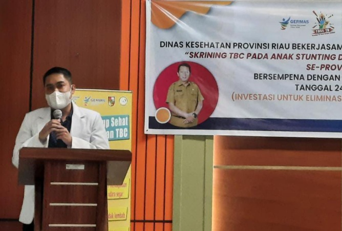 IDAI dan Dinkes Riau Lakukan Skrining TB Pada Anak Stunting di Peringatan HTBS