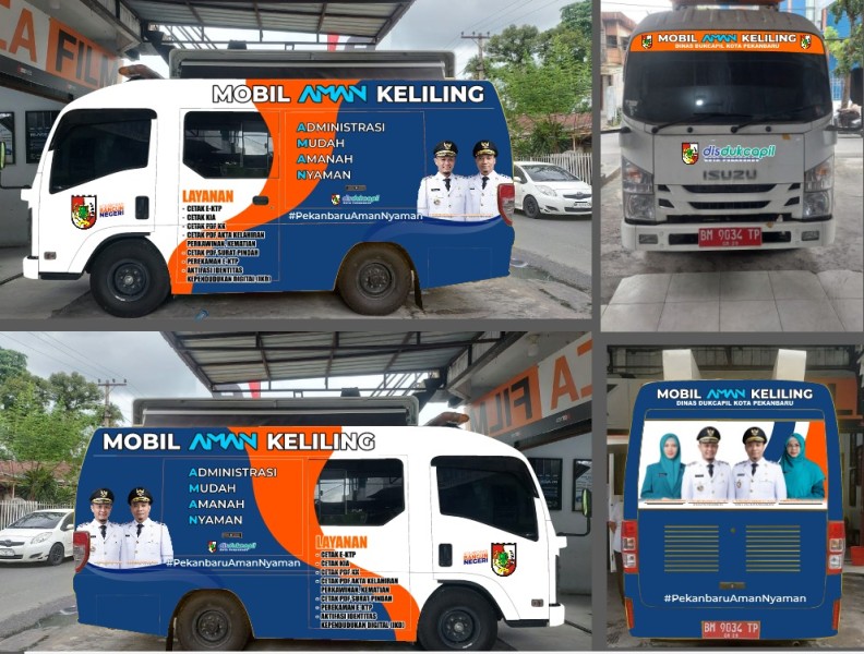 Wako Pekanbaru Launching Mobil AMAN