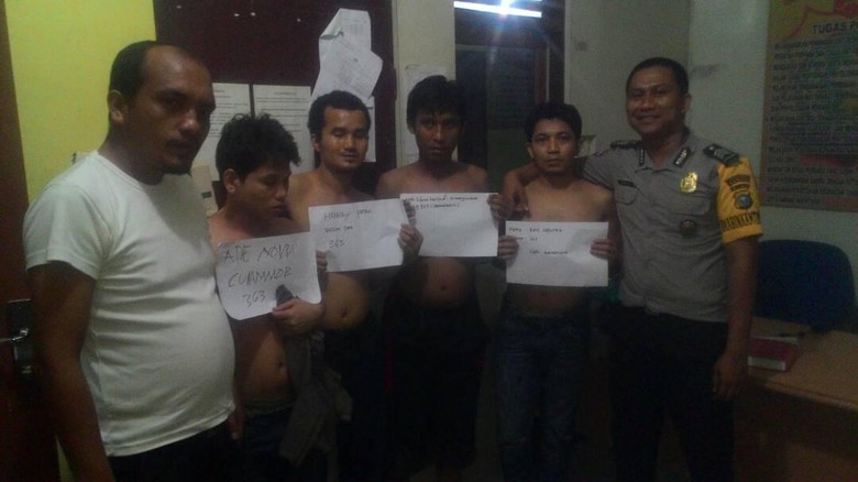 Polres Kampar Tangkap 6 Tahanan yang Kabur dari Rutan Pekanbaru