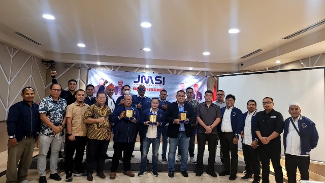 Dilantik di Jakarta, Pengurus JMSI Pelalawan Tambah Catatan Sejarah