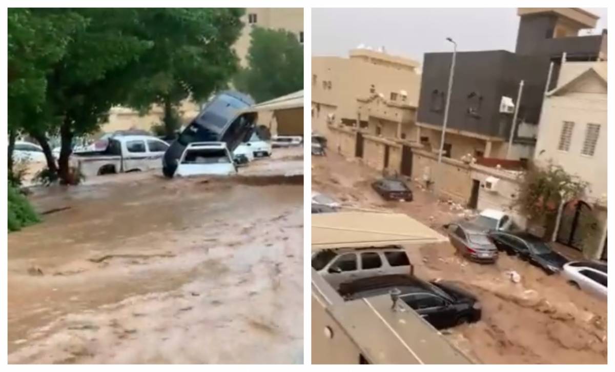 Banjir Bandang Landa Mekkah, Mobil Hanyut Rumah Terendam