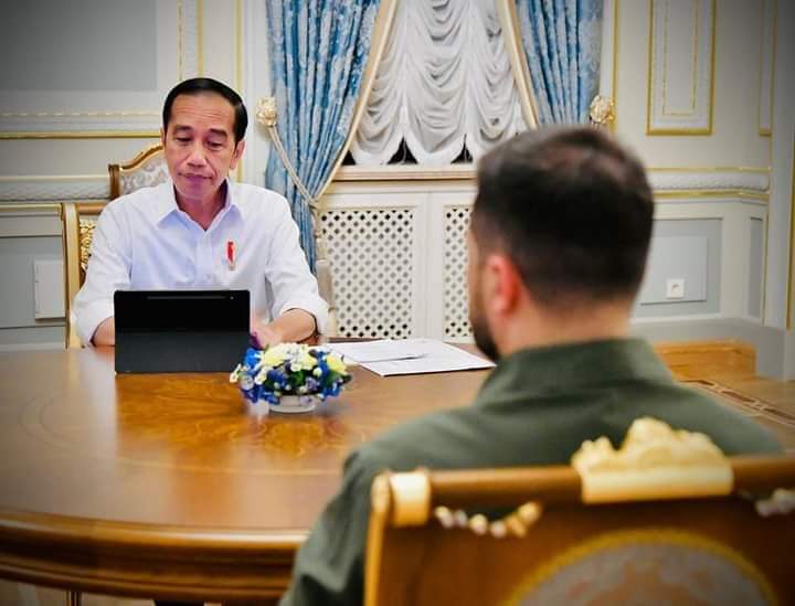 Jokowi Sebut Wujud Kepedulian Indonesia Untuk Ukraina
