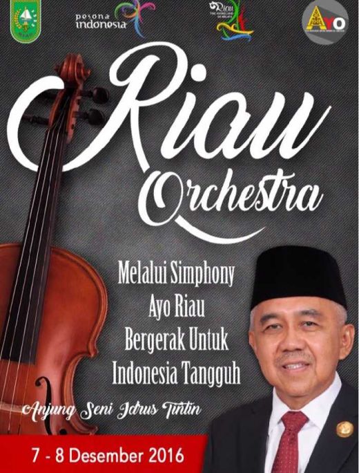 Disparekraf Taja Orchestra Simphony Ayo Riau Bergerak Untuk Indonesia Tangguh