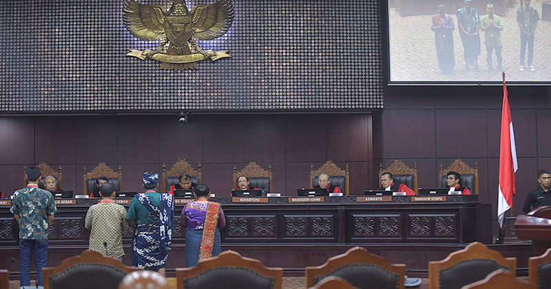KPK Dikabarkan OTT Hakim, MK Gelar Rapat Siang Ini