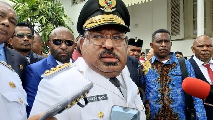 Disebut Jadi Capres 2024 Indonesia Timur, Gubernur Papua Lukas Enembe Membantah