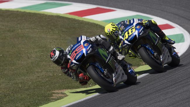 Valentino Rossi Pesimistis Dapat Kejar Poin Marc Marquez