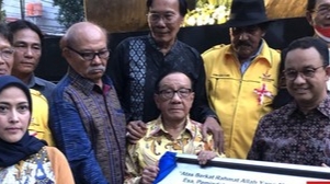 Politikus Senior Golkar Akbar Tanjung Dukung Anies Capres 2024