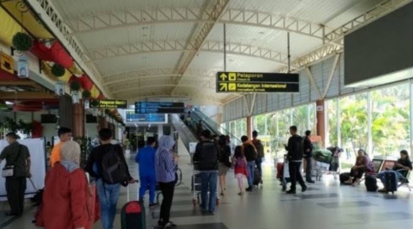 Penumpang di Bandara Pekanbaru Meningkat 22 Persen Saat Libur Natal