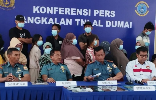 Lanal Dumai Gagalkan Lagi 31 Calon Pekerja Migran Ilegal berangkat ke Malaysia