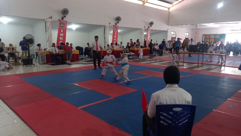 400 Karateka Ikuti Kejuaraan Karate Inkanas Akka Championship