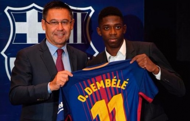 Dembele Resmi Dikontrak Barcelona 5 Tahun