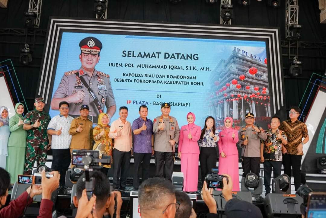 Kapolda Riau Berkunjung Ke Bagansiapiapi, Hadiri Perayaan Sembahyang Dewa Ki Hu Ongya