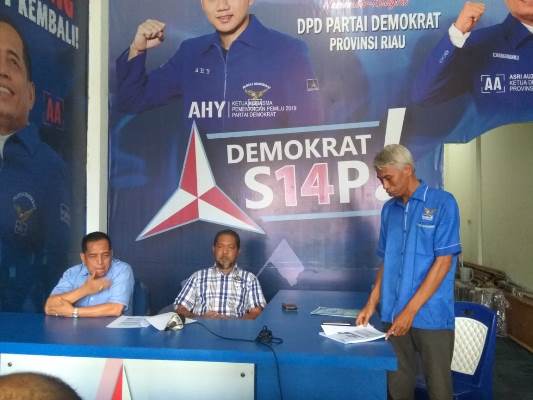 SBY Berkunjung, Beri Spirit Kemenangan Untuk Demokrat Riau
