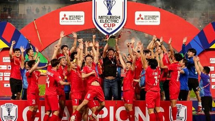 Tak Pernah Kalah Sepanjang Turnamen, Vietnam Layak Juara Piala AFF 2024