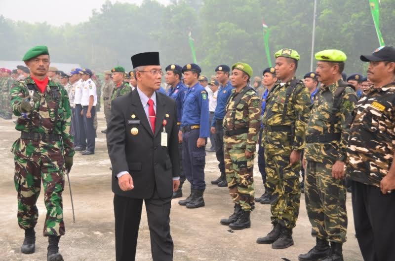 Peringatan HUT ke-70 TNI Berlangsung Hikmat