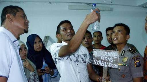 Ditemukan Alat Hisap Sabu di DPRD Riau
