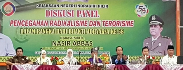 Bupati Inhil Hadiri Diskusi Panel Pencegahan Radikalisme Dan Terorisme