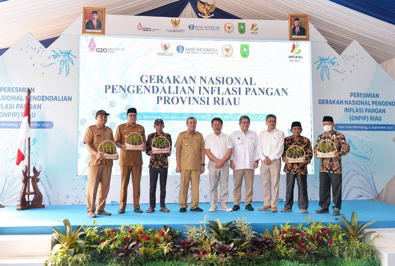 Luncurkan Program GNPIP, BI dan TPID Riau Perkuat Peran BUMDes Kendalikan Inflasi