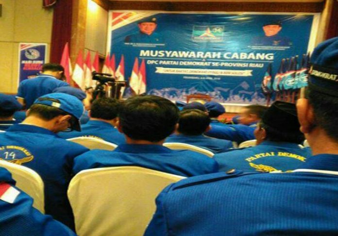 Muscab DPC Partai Demokrat Se Riau Resmi Dibuka