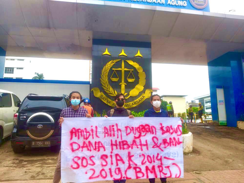 BMRJ Tuntut Kejagung Periksa Gubernur Riau