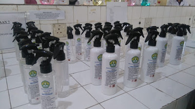 Enam Lab di Universitas Riau Siapkan Sanitizer Gratis