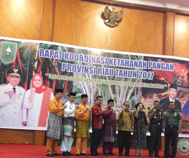 Rakornis Dinas Ketahanan Pangan Provinsi Riau Tahun 2017